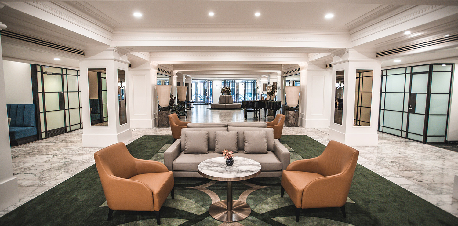 the-savoy-hotel-on-little-collins-melbourne-lobby-05-2018 | The Savoy Hotel on Little Collins